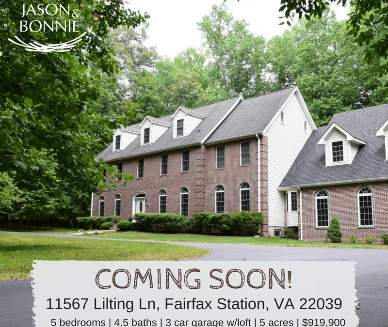 Coming Soon: 11567 Lilting Lane, Fairfax Station, VA 22039